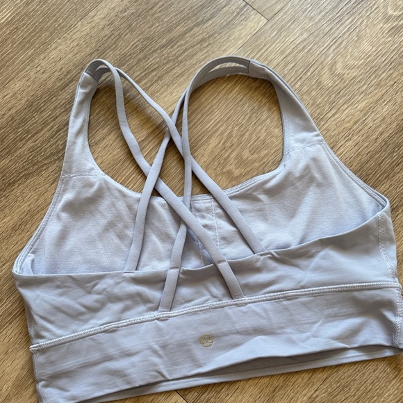 Lululemon Athletica Light Blue Sports Bra - Picture 2 of 3